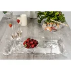Colored and Recyclable Plexiglass Tray 2 Sizes 2 Pieces - Gabrio Viadurini