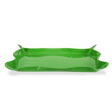 Colored and Recyclable Plexiglass Tray 2 Sizes 2 Pieces - Gabrio Viadurini