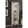 Classic Showcase with White or Walnut Wood Door Made in Italy - Caligola
