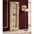 Luxury Wooden Living Room Display Cabinet 1 Door Made in Italy - Cambrige