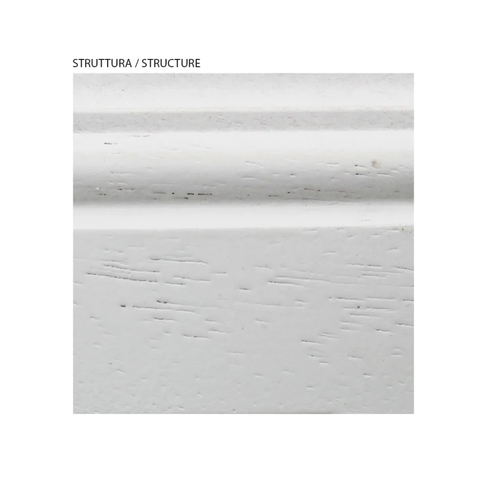 Wooden display cabinet with 1 drawer, 2 doors and 2 shelves Made in Italy - Nanna Viadurini