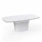 Vondom Ufo white design outdoor table L200xP100 cm Viadurini