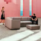 Vondom Ulm composition taupe design garden lounge Viadurini